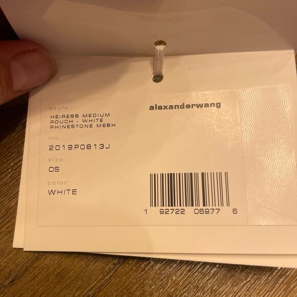 NWT Alexander Wang Medium Heiress Crystal & Leather Handbag - Picture 6 of 12